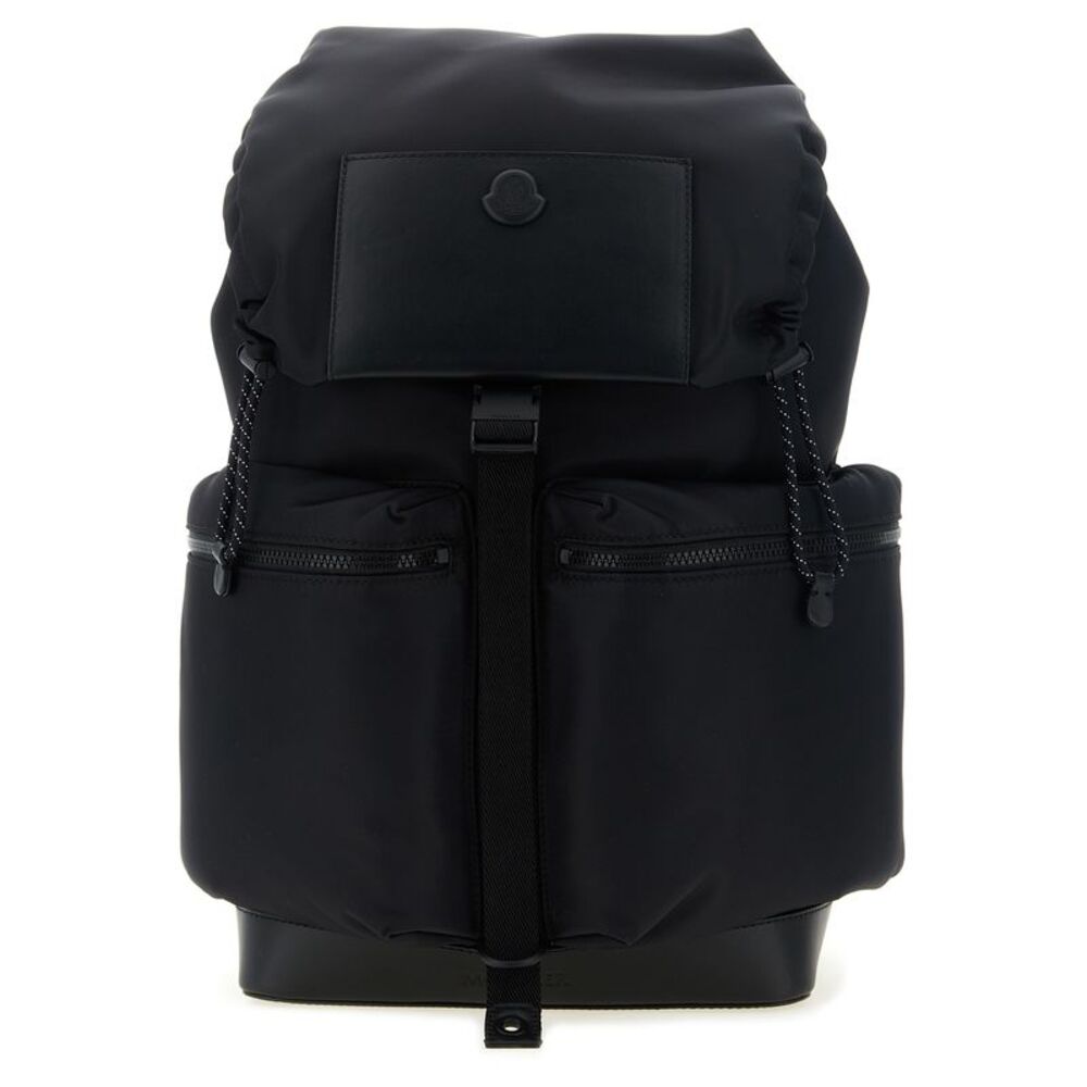Moncler Black Polyamide Men's Backpack